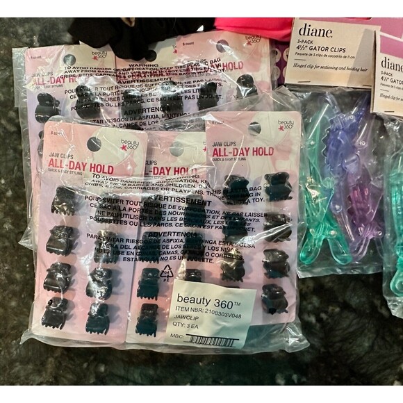 SCUNCI 360 Diane Hair Accessories Scrunchies Clips Head Wraps Lot of 85+#9 - Picture 3 of 5